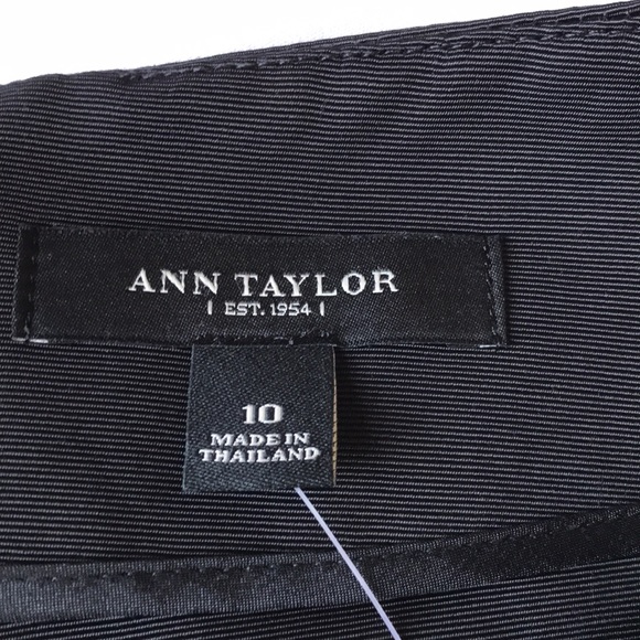Ann Taylor Classic Black Skirt size 10 - Picture 3 of 9